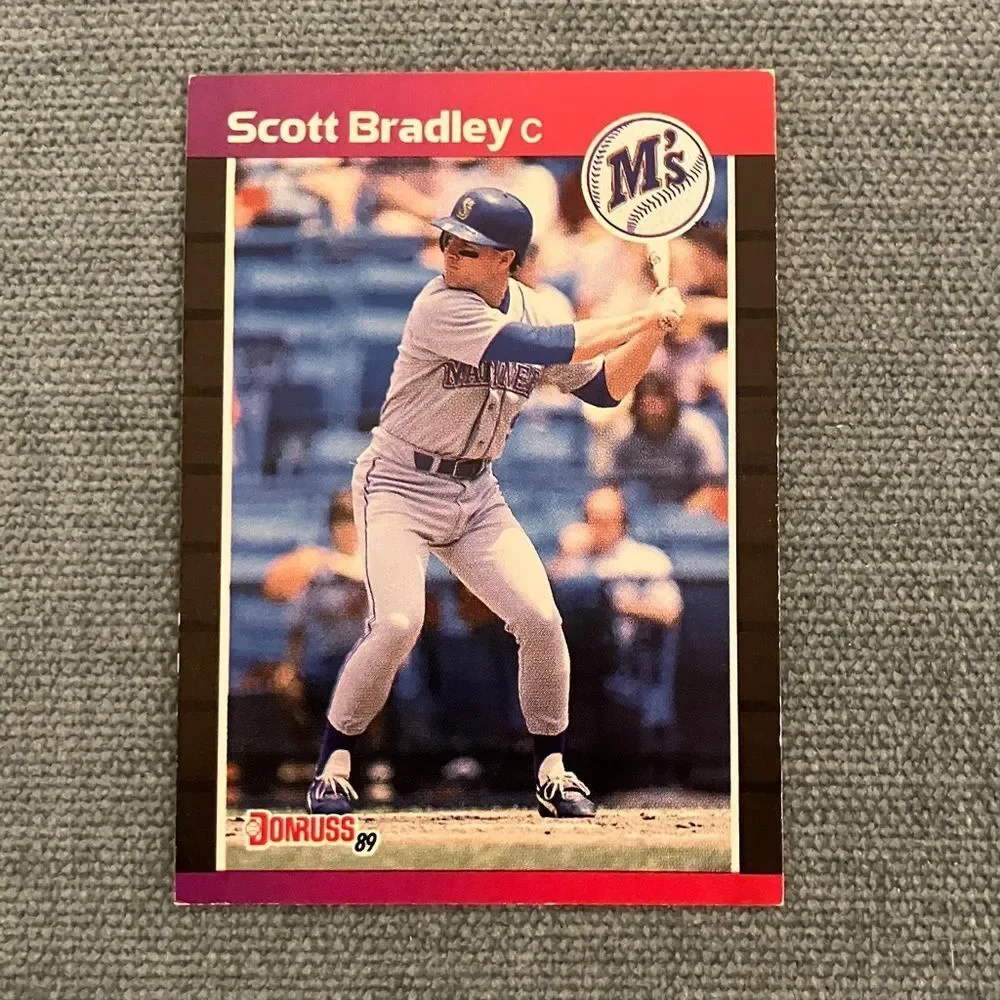 1989 Donruss Seattle Mariners Baseball Card Trading Card
